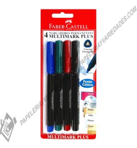 Marcador delgado faber castell