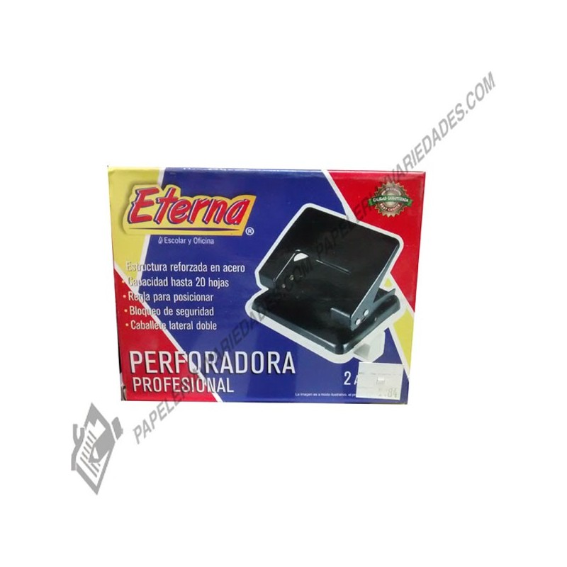 Perforadora 2 huecos, 20 hojas - Xtreme Clean