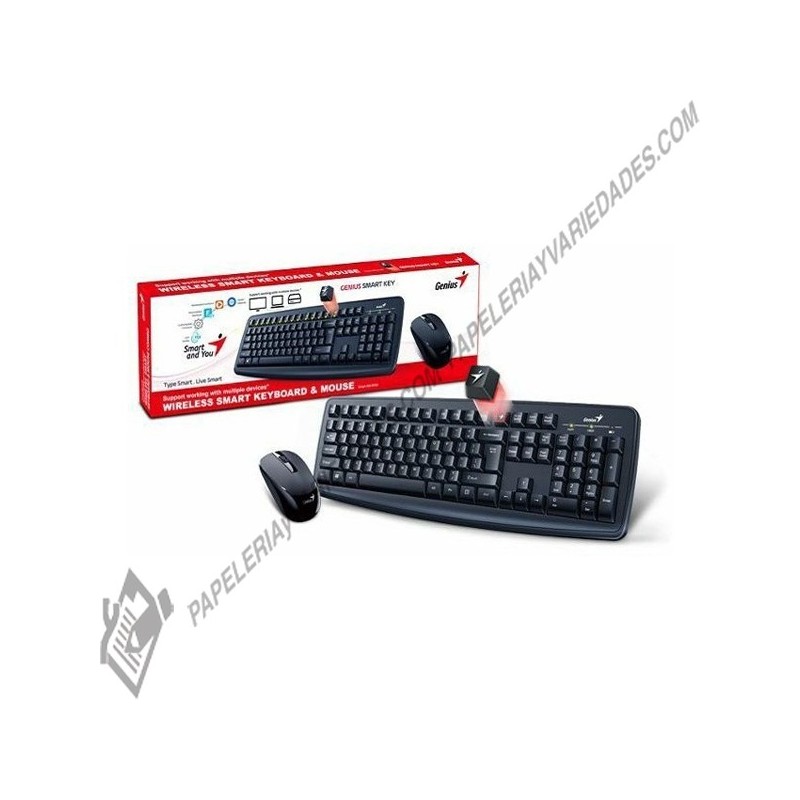 Combo teclado  y mouse inalambrico Genius KM 8100