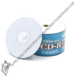 CD imprimible con felpa x unidad