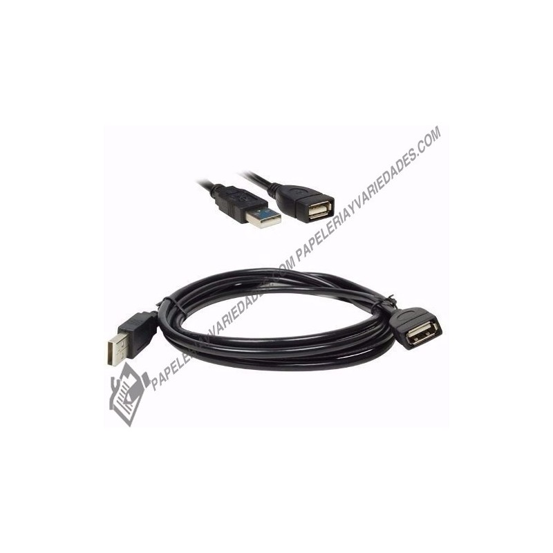Cable extension USB macho-hembra 3 mt