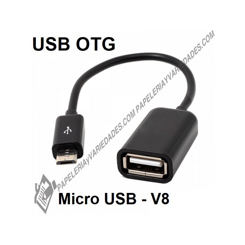 Cable OTG a micro USB V8