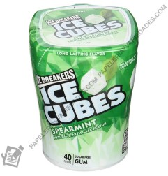 Ice cubes spearmint