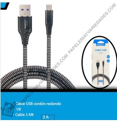 Cable v8 carga rapida 3amp SG 354