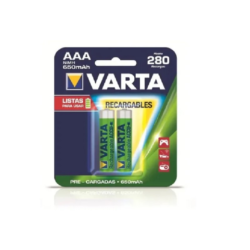 Batería varta AAA recargable