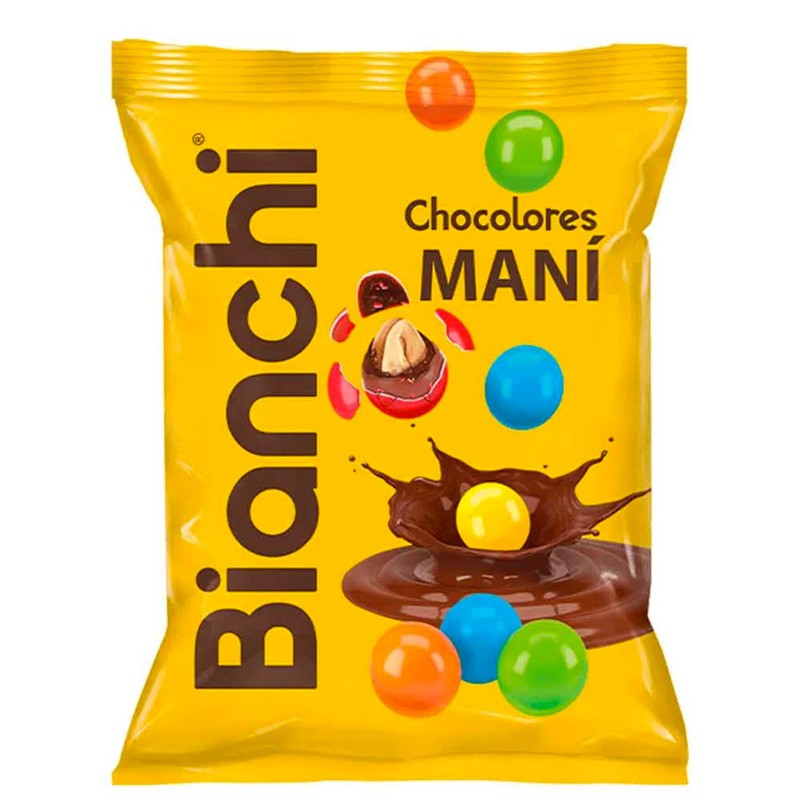 Bianchi choco snacks maní 50gr