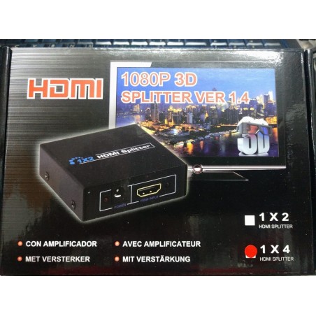 Spliter HDMI 4 puertos