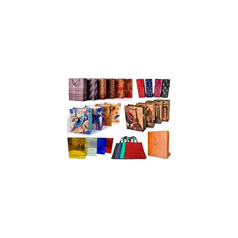 Bolsa de regalo L carton Navidad