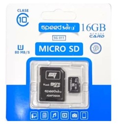 Memoria micro SD 16Gb clase 10