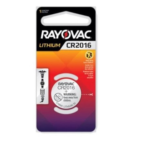 Bateria rayovac CR2016