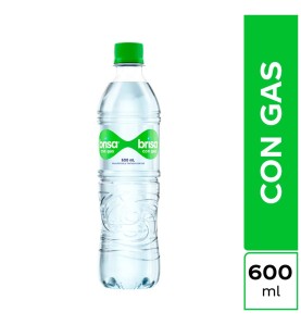 Agua  con gas 600ML