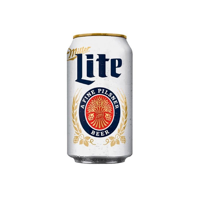 Cerveza lata Miller Lite 330ml