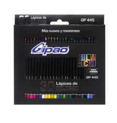 Colores Gipao black x 30 GP445