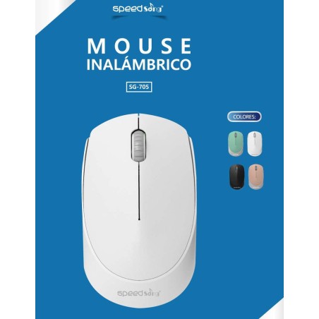 Mouse inalambrico speedsong SG705
