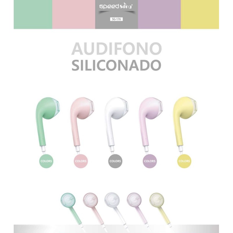 Audifonos siliconado manos libres SG176