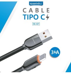 Cable tipo C carga rapida 3A SG 427