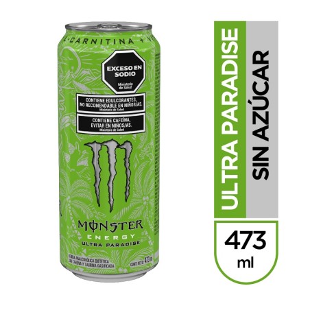 Bebida Energizante Monster Ultra Paradise 473 Ml