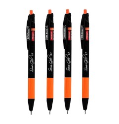 Lapicero Offi-esco retractil negro 0.7mm OE-055F