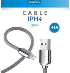 Cable Iphone 1m 3A carga rapida SG 428
