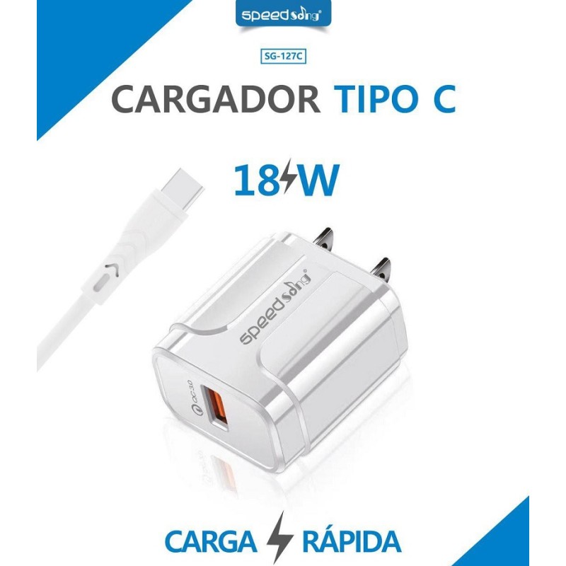Cargador completo tipo-c 18w SG 127C
