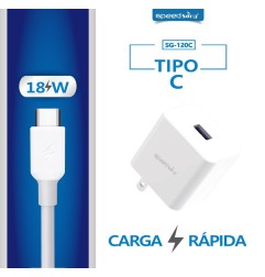 Cargador completo tipo c 18W SG 120c