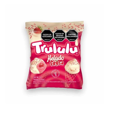 Masmelos Trululu Helado De Fresa