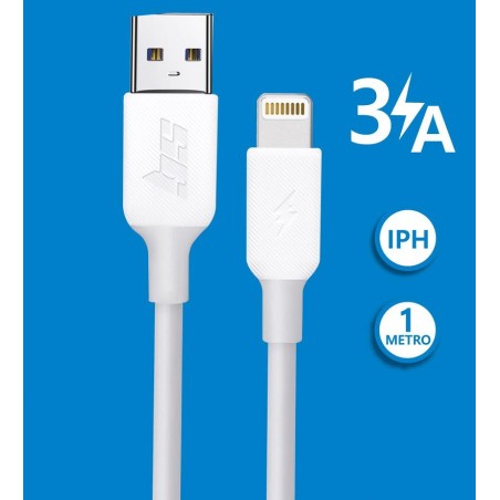 Cable iphone carga rapida 6A SG443 - 435