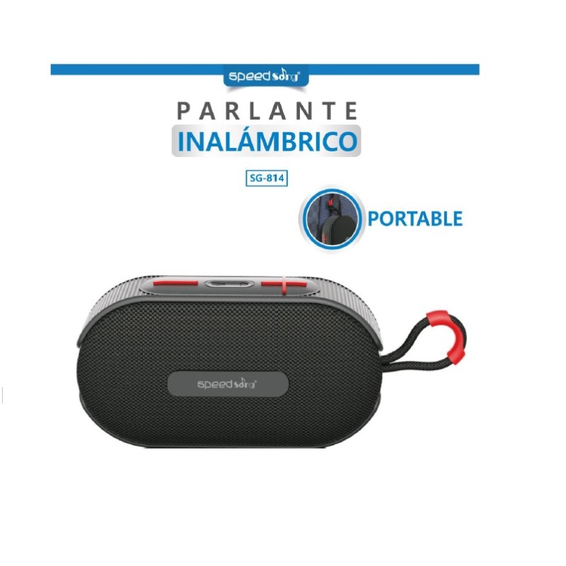 Parlante bluetooth portable sg 814