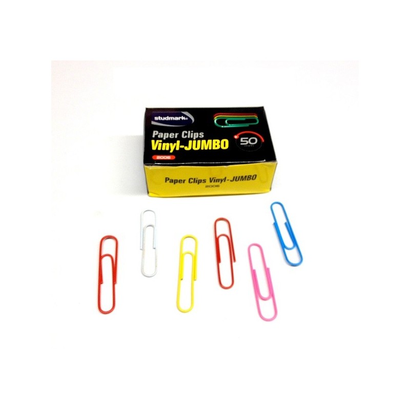 Clip jumbo colores studmark