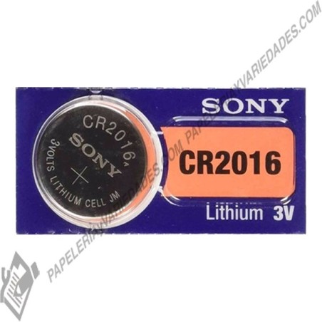 Bateria Sony CR2016