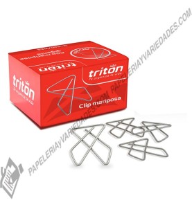 Clip mariposa triton x 50 unidades